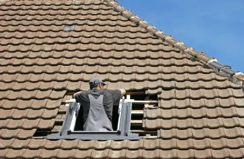 Pose de velux - Poissons